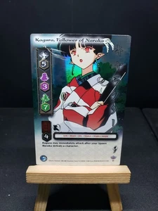Kagura Follower of Naraku No. 89 seltene Foil Inuyasha Score TCG Charakterkarten - Bild 1 von 2