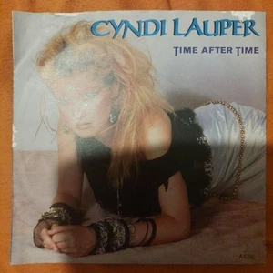 Cyndi Lauper Vinyl Record 7-inch Time After Time - Picture 1 of 4
