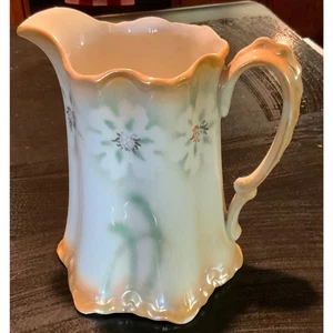 Wellsville Porzellan Glanzgeschirr Krug - Bild 1 von 4