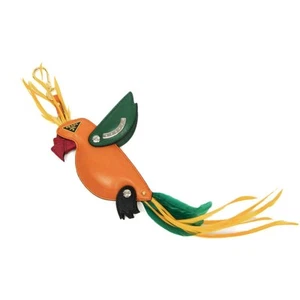 Prada Leather,Metal Handbag Charm Multi-color,Orange Parrot 1TL139 BF583770 - Picture 1 of 16