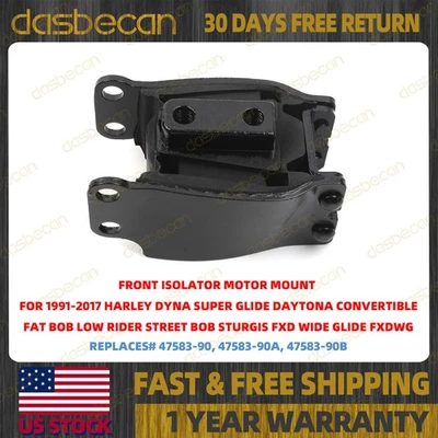 Front Motor Mount Engine Isolator For Harley Davidson DYNA FXD 91-17 47583-90B - Image 1 of 4