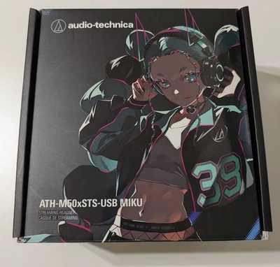 Audio-Technica ATH-M50xSTS-USB MIKU Limited Edition Headphones - Image 1 of 4