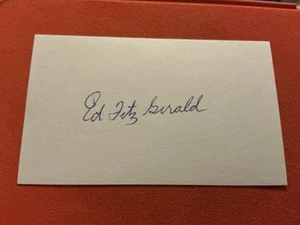 Ed Fitz Gerald🔥MLB Debut 4/19/48 Pittsburgh Pirates 🔥Senators🔥Indians 🔥 - Picture 1 of 1