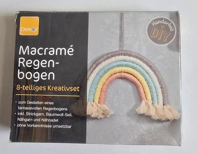 Arcobaleno macramè nuovo - Immagine 1 di 2