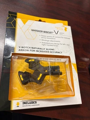 New Other - Trophy Ridge Whisker Biscuit V Rest - Black - ARE101 - Image 1 of 2