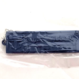Royal Caribbean International Keychain New in Package Rubber Flexible 3" Blue - Picture 1 of 1