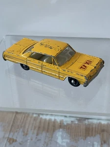 USED Vintage Matchbox Series No 20 Chevrolet Impala Taxi - Picture 1 of 6