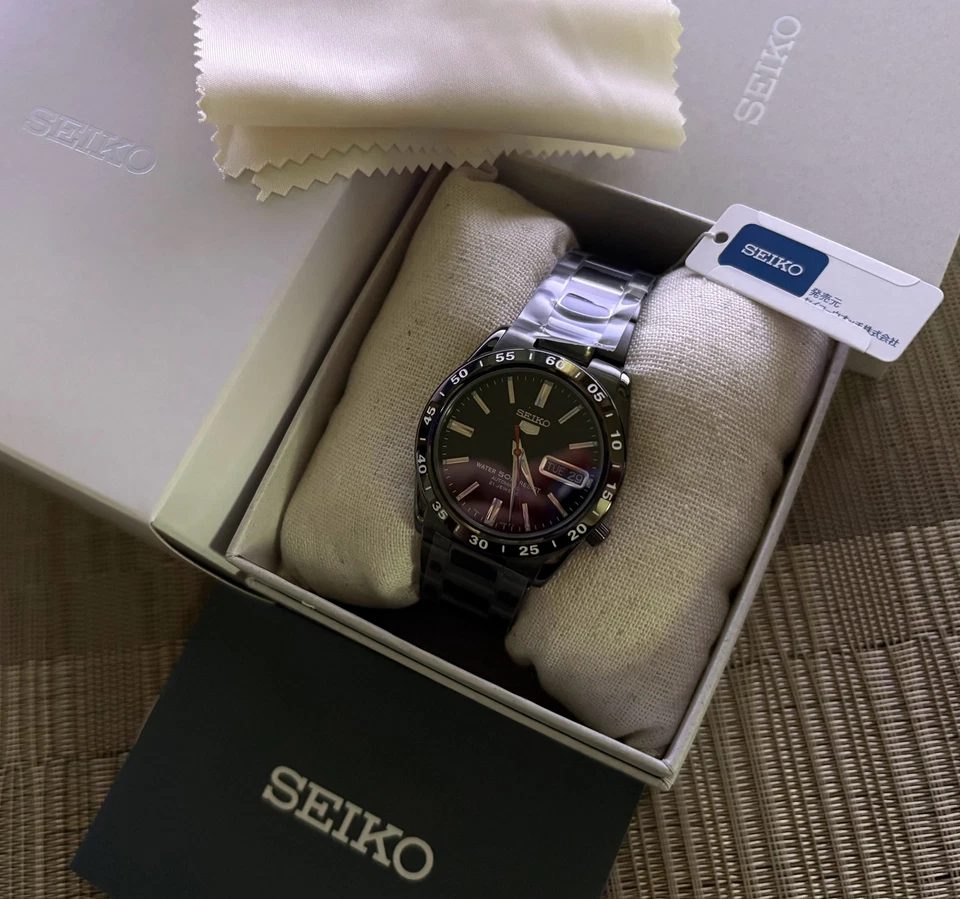 Seiko 5 Sports Men's Black Watch - SNKE03K1