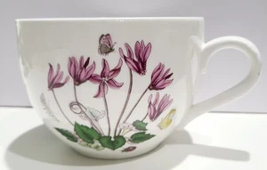 Portmeirion Botanischer Garten großer runder Kaffeebecher "Cyclamen"  - Bild 1 von 5