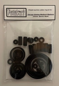 Chicago Gaming Medieval Madness Remake Flipper Silikon Gummi Ring Kit - Bild 1 von 3