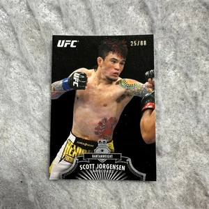2012 Topps UFC Bloodlines Black /88 Card Scott Jorgensen #3 - Picture 1 of 8