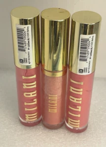 New (3) MILANI Keep it Full Nourishing Lip Plumper Lip Gloss #04 Luminoso - Picture 1 of 9