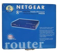 Netgear ProSafe FVS318 8-Port Gigabit VPN Firewall New & Sealed