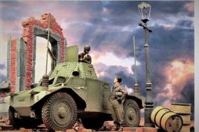 Panhard AMD 178 casemate commandement/radio, France 40, 1:35  résine ALBY - Immagine 1 di 4