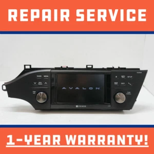 Toyota Avalon 2012-2016 pantalla táctil de 8" *servicio de reparación* radio AM FM OEM  - Imagen 1 de 2