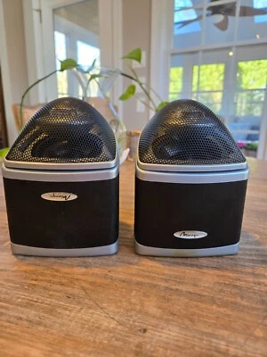 Lote de 2 Altavoces de Cine en Casa Mirage NanoSat Satélites OmniPolar De Colección Probados Foto 1 de 4