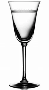 New Wedgwood VERA WANG - Grosgrain 8.5" Wine Crystal Stemware - Picture 1 of 4