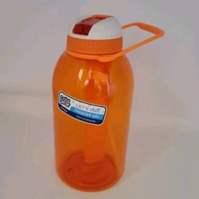 NEW Cool Gear Freeze Gel Stick Water BPA-FREE Plastic 64 oz Bottle Tritan T16 - Image 1 of 4