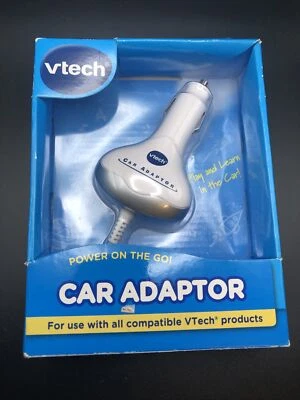 New Vtech Car Adaptor Adapter For All Compatible Vtech Products 80-091311 - Image 1 of 2