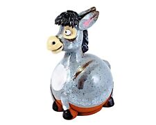 Ceramic Garden Yard Ball Decoration Animal Figurine Donkey H22cm Midene Handmade