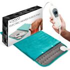 THERAPEUTIC ELECTRIC HEAT PAD SOOTHING MUSCLE TENSION BACK NECK PAIN RELIEF