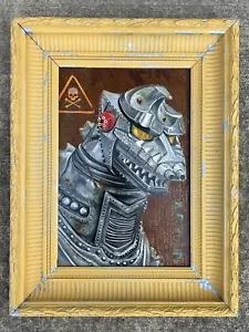 Original Mechagodzilla Acrylic Painting, Custom Framed, Godzilla, Toho, O.O.A.K. - Picture 1 of 15