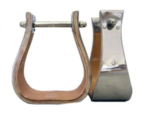 AJ Tack Monel Stirrups - Picture 1 of 28