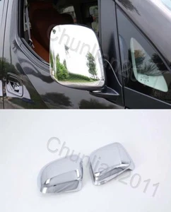 Cubierta de espejo lateral cromada para espejos retrovisores Nissan NV200 - Imagen 1 de 6