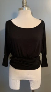 Pullover informal Forever 21 manga 3/4 ala de murciélago cuello redondo para mujer talla pequeña” - Imagen 1 de 12