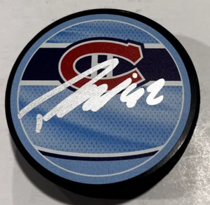 PATRIK LAINE SIGNED MONTREAL CANADIENS HOCKEY PUCK W/ CASE COA - Picture 1 of 1