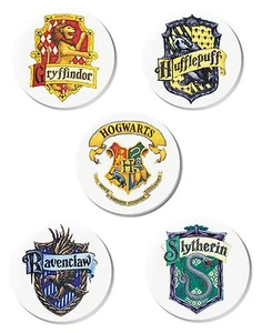 HARRY POTTER WAPPEN - HOGWARTS 25 mm 1" KNOPFABZEICHEN - Bild 1 von 7