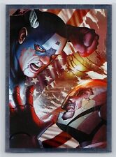 IRON MAN CAPTAIN AMERICA 2021 Marvel Versus Panini Silver Foil Sticker #154 *Qty