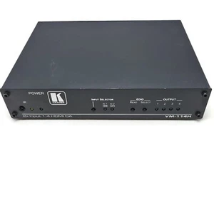 Kramer VM-114H 2x1:4 HDMI & PoC Long–reach DGKat with RS–232 & IR to HDMI - Picture 1 of 11