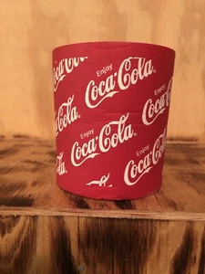 Vintage Coca Cola Red Koozie Foam Cup Holder Has Some Light Wear - Picture 1 of 4