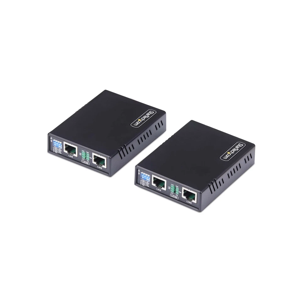 StarTech.com 10/100 Ethernet Extender Kit Up to 0.5mi (800m), Long-Range LAN ... - Image 1 of 4
