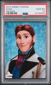 2013 Disney Frozen Promos HANS Rookie Card PSA 10 Gem Mint 1st Edition *RARE #65 - Bild 1 von 3