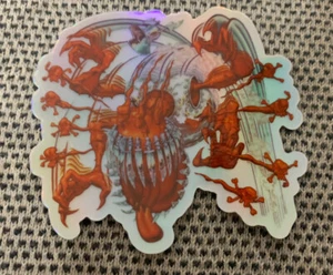 Guns N Roses APPETITE FOR DESTRUCTION Alien Prismatic Sticker/Decal 3x3” GNR - Picture 1 of 3