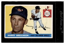 1955 Topps Baseball Harry Brecheen #113 Baltimore Orioles