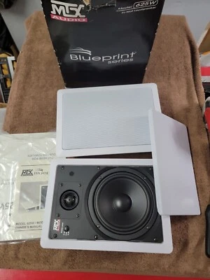 Pair Of MTX Audio 625w Blueprint Series Ceiling-Mount MTX 6” + Tweeter Speakers - Image 1 of 4