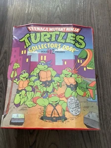 Vintage 1991 TMNT Teenage Mutant Ninja Turtles Collectors Case For 12 Figures - Picture 1 of 10