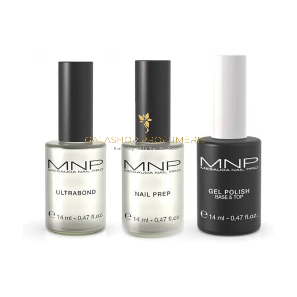 KIT MESAUDA ULTRABOND + NAIL PREP + GEL POLISH BASE TOP SEMI PERMANENTE UNGHIE - Immagine 1 di 1
