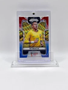 Neymar Jr. 2018 Panini Prizm World Cup RARE RED & BLUE WAVE PRIZM #25 BRAZIL - Picture 1 of 2
