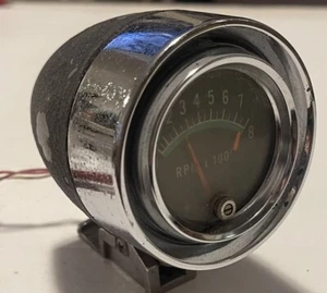 Vintage Bullet Greenline Tachometer, 8,000 RPM, Made In USA, 400004 - Picture 1 of 5