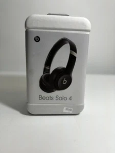 Beats - Solo 4 True Wireless On-Ear Headphones - Matte Black - OPEN BOX - Picture 1 of 9