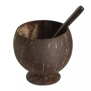 2021 New Natural Coconut Cup Creative Coconut Shell Fruit Beer Coffee Cold Drink - Picture 1 of 5