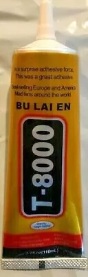 FOUR TUBES T-8000 110mL Glue Industrial Adhesive For Phone Frame Bumper Jewelry - Image 1 of 2