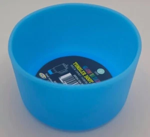 2 Copri Stivali Protettivi Glow In The Dark Arancione e Blu Nuovi - Foto 1 di 6