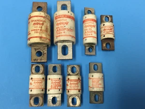 Mixed Lot of (8) - Gould/Shawmut Fuses - Picture 1 of 3