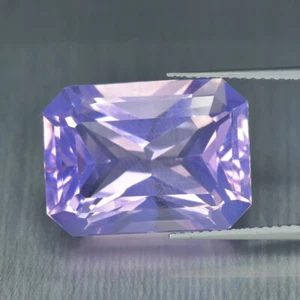 Taglio Radiante Personalizzato 18,26Ct_Affascinante Ametista Lavanda Naturale_Brasile - Foto 1 di 1