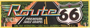 *Original* Señal de tráfico de carretera RUTA 66 VALLE DE CÁDIZ etiqueta de caja de uva ¡NO ES UNA COPIA! - Imagen 1 de 2